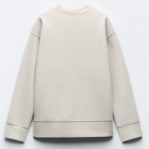 Zara Ribbed Sweater in Sand Size S / Worn Once